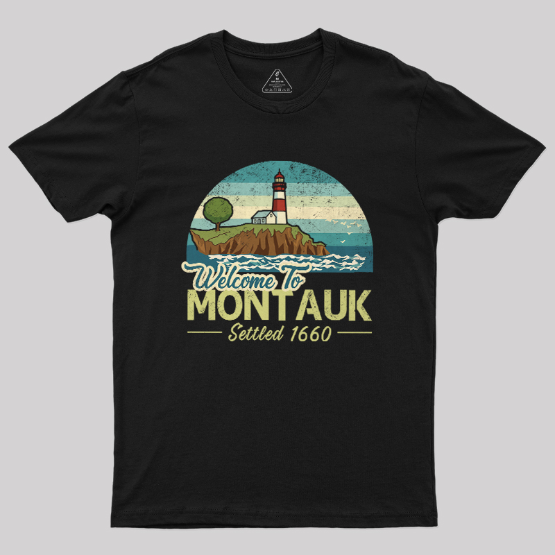 Mystic Montauk Geek T-Shirt