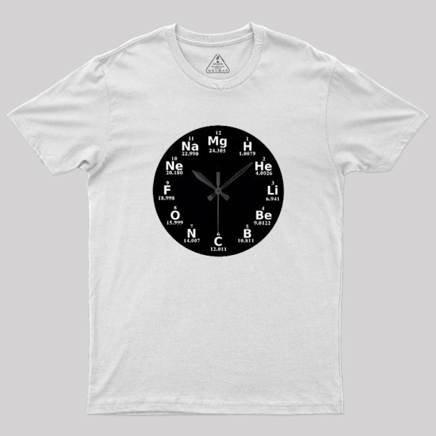 Periodic Table Science Elements Geek T-Shirt