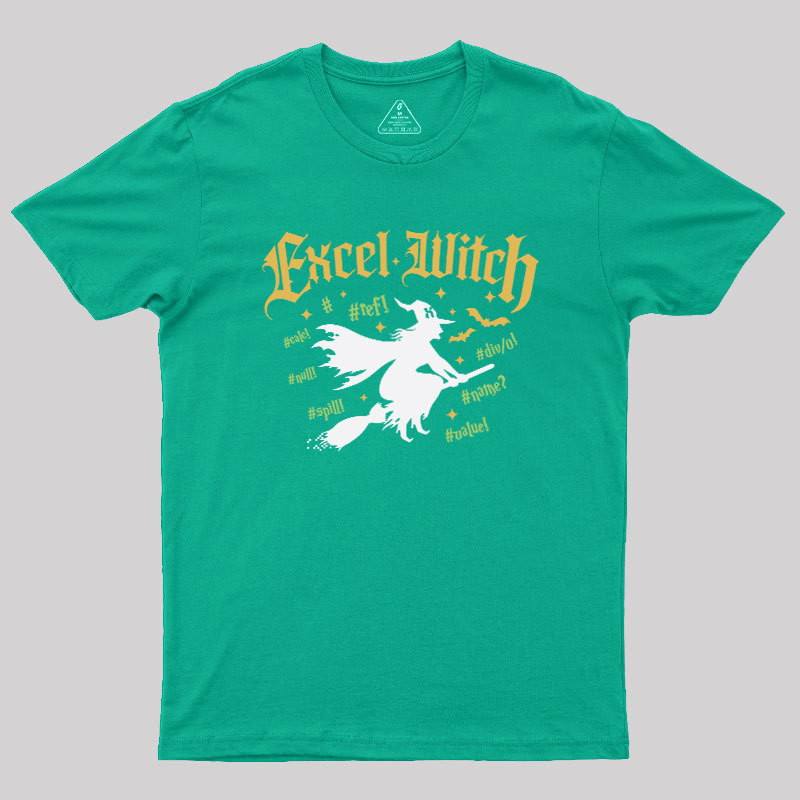 Excel Wizard Geek T-Shirt