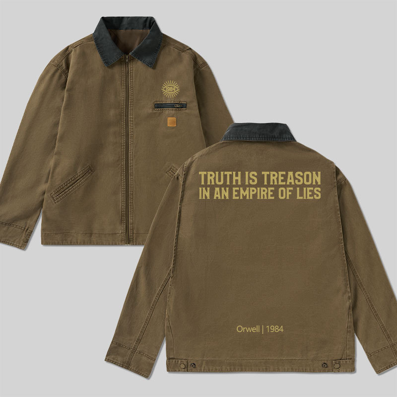 Geeksoutfit 1984 Orwell Classic Work Jacket for Sale