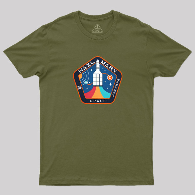 Astronaut Pi Symbol Geek T-Shirt