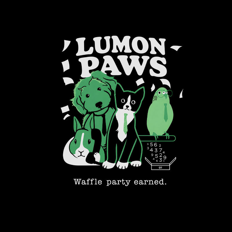 Lumon Paws Geek T-Shirt