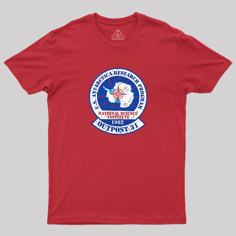 Outpost 31 Antarctica 1982 Geek T-Shirt