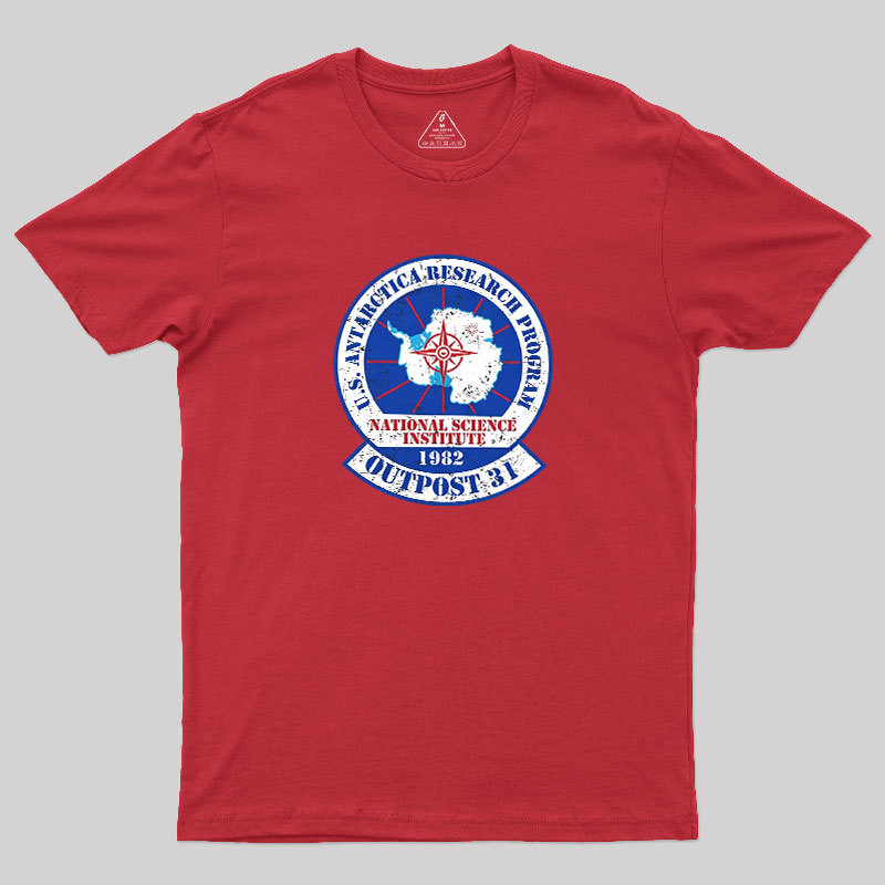 Outpost 31 Antarctica 1982 Geek T-Shirt