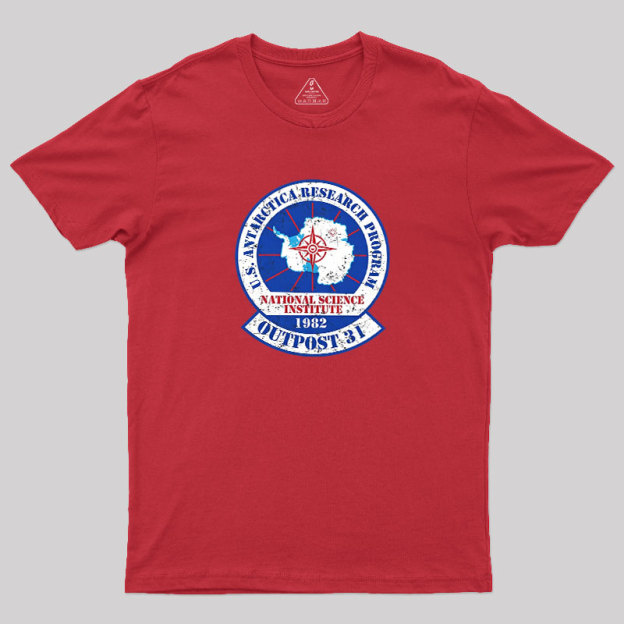 Outpost 31 Antarctica 1982 Geek T-Shirt