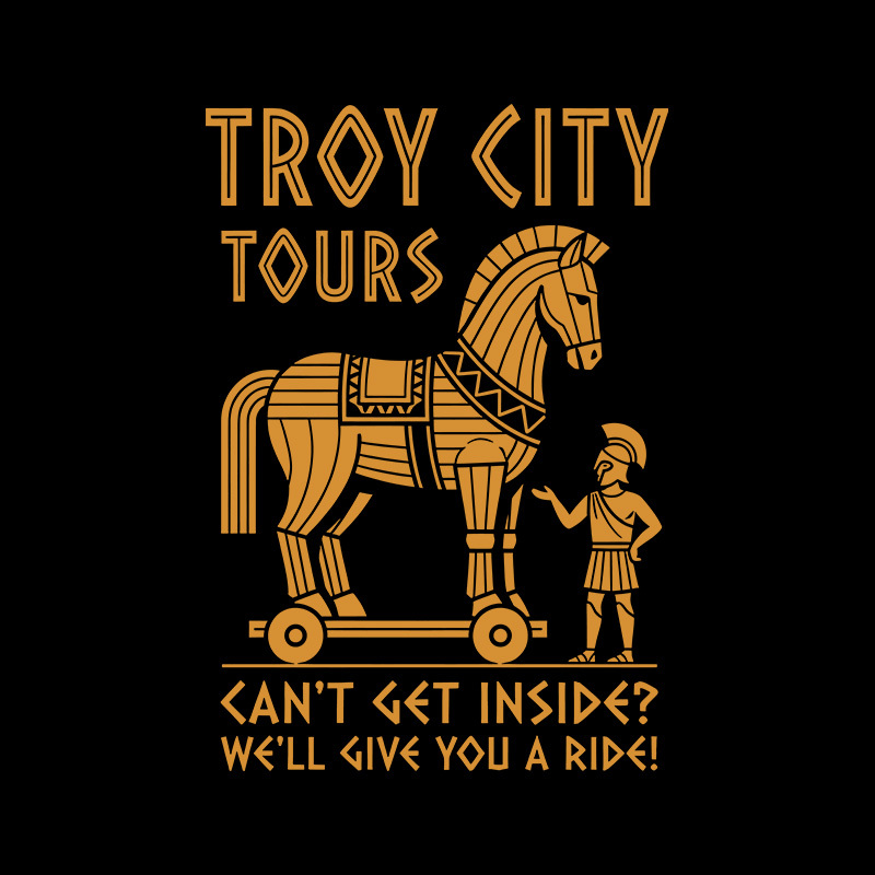 Troy City Tours Geek T-Shirt