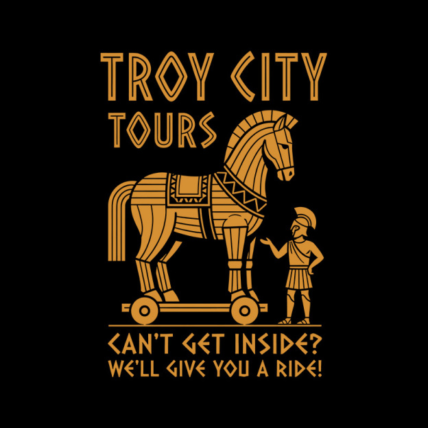 Troy City Tours Geek T-Shirt
