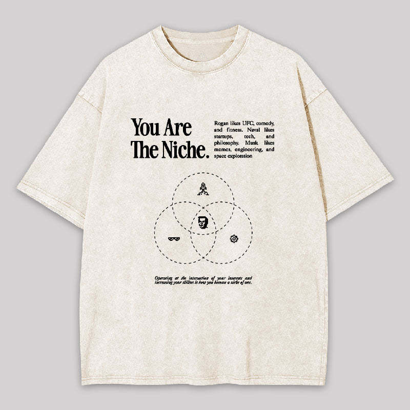 You Are The Niche Washed T-shirt