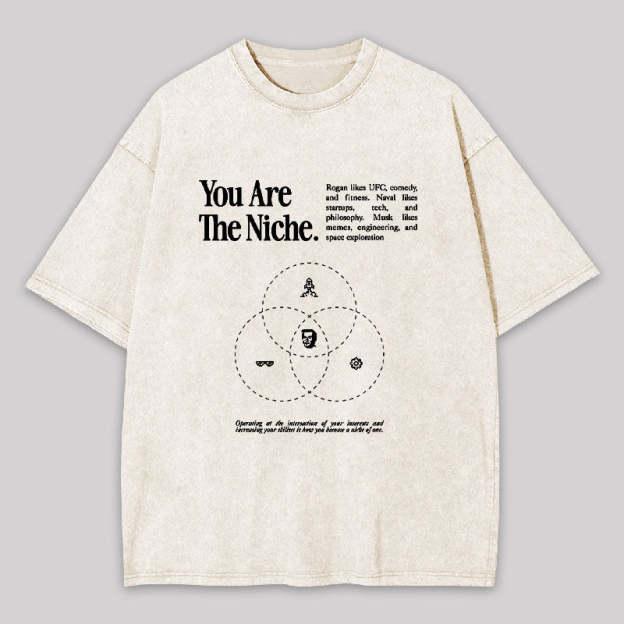 You Are The Niche Washed T-shirt