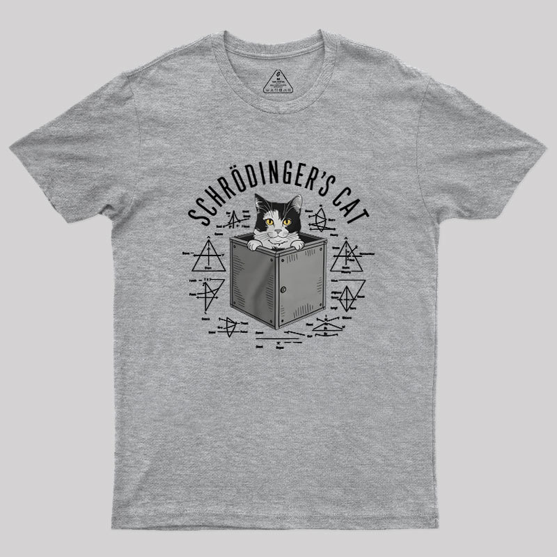 Schrodinger Cat Formulas Geek T-Shirt