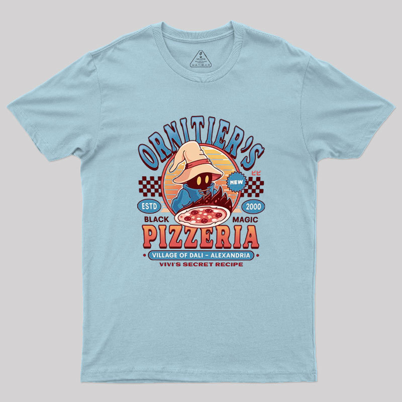 Ornitier Pizzeria Vintage Geek T-Shirt