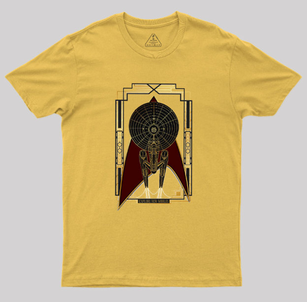 Explore New Worlds Geek T-Shirt