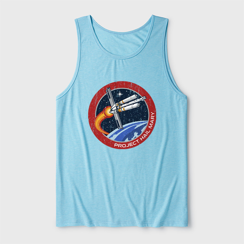 Space Rescue Mission Ultra Soft Heather Tank