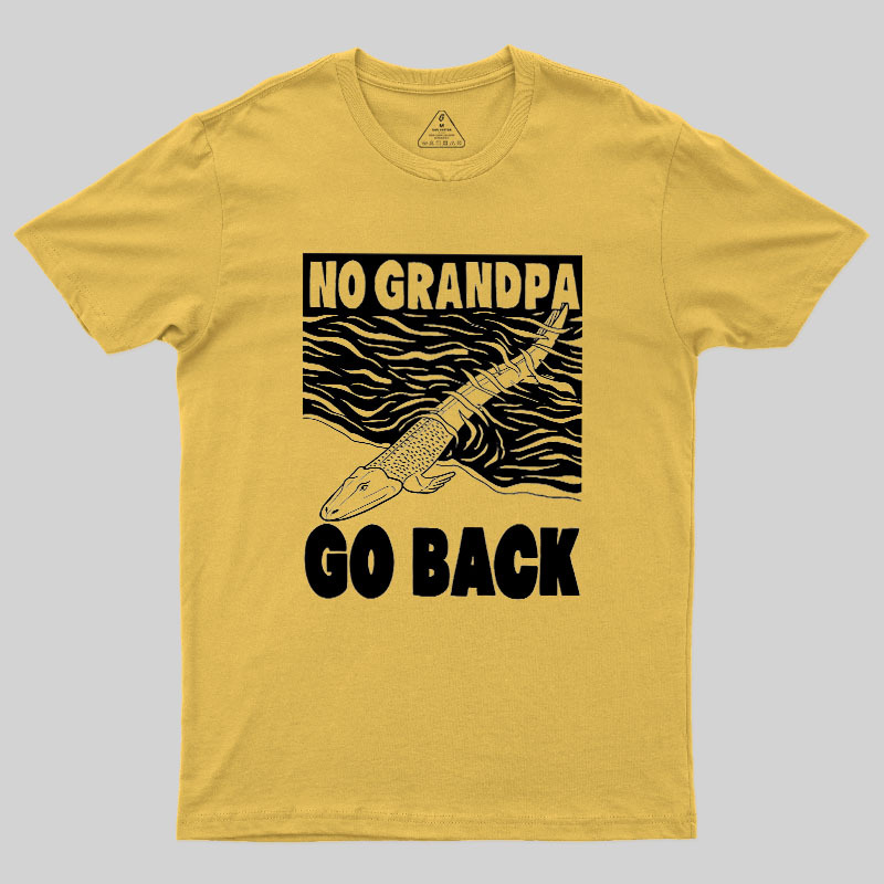 Grandpa Tiktaalik Geek T-Shirt
