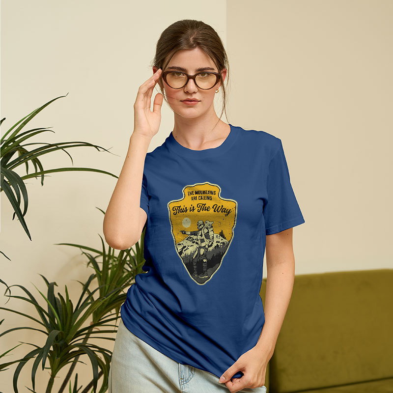 The Way To The Mountains Geek T-Shirt