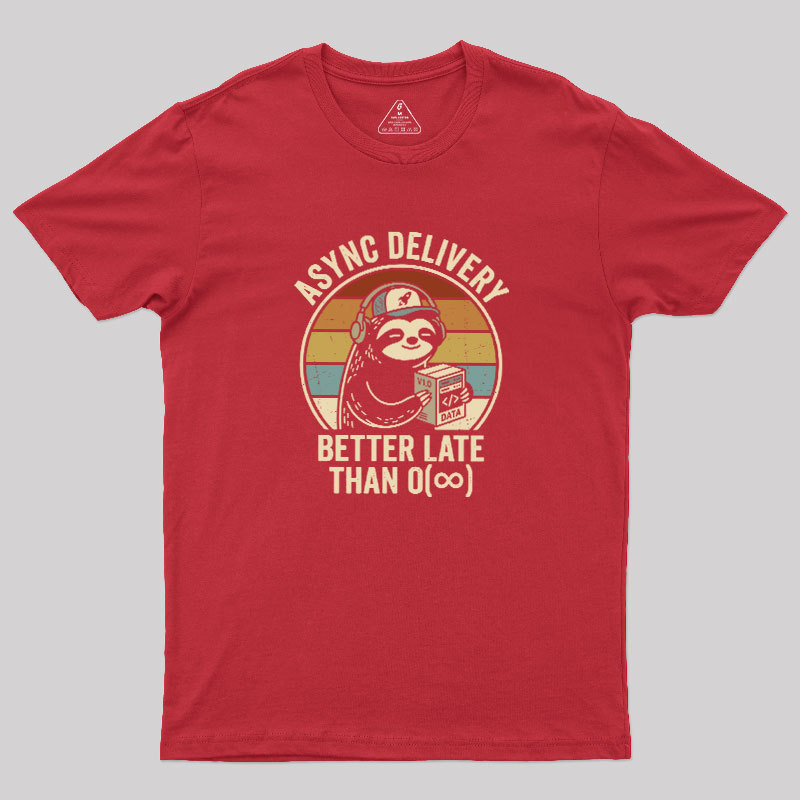 Better Late Than O(∞) Geek T-Shirt
