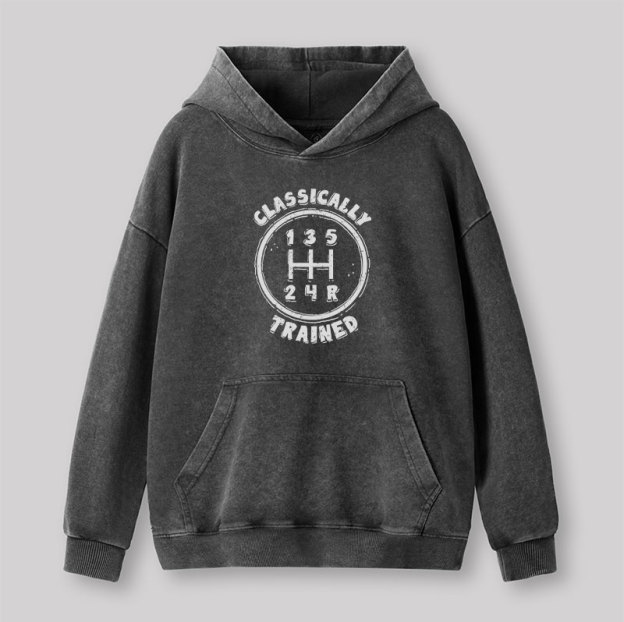 Classically Trained Washed Hoodie