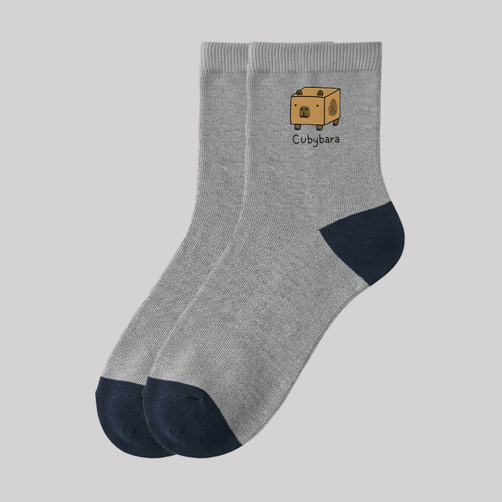 Cubybara Geek Cotton Daily Socks