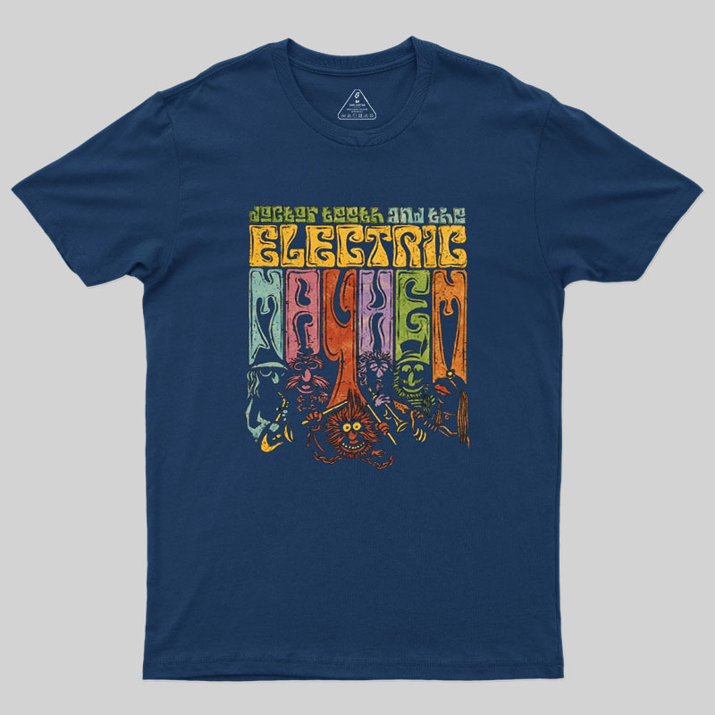 The Psychedelic Mayhem Geek T-Shirt
