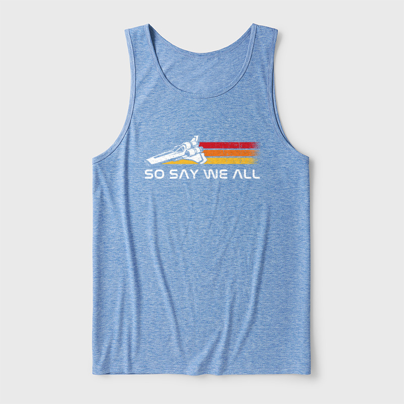 So Say We All Ultra Soft Heather Tank