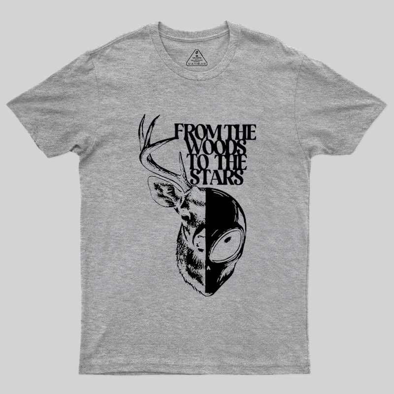 From The Woods To The Stars Geek T-Shirt