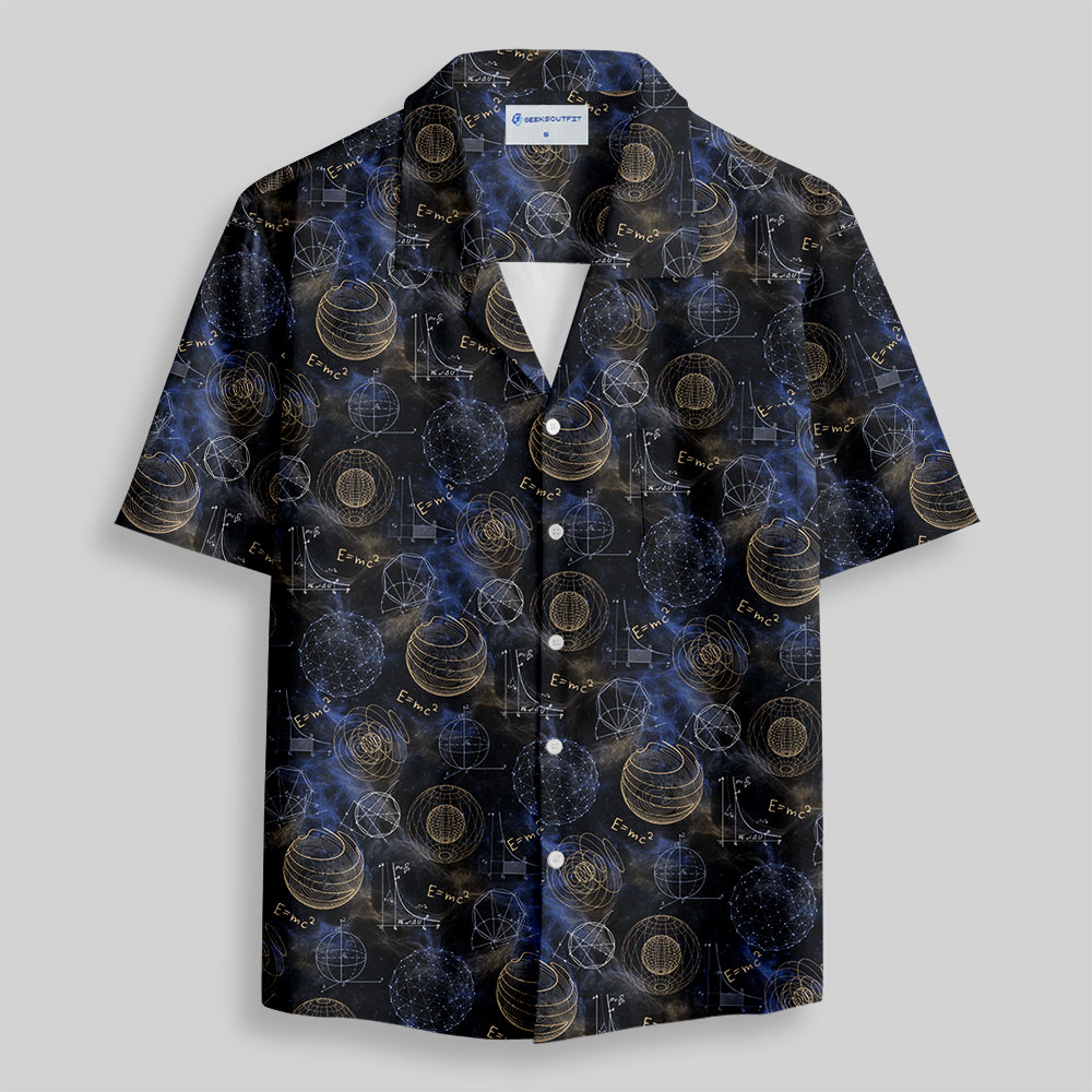 Quantum Cosmo Button Up Pocket Shirt