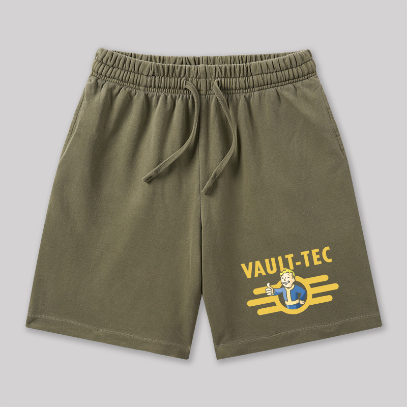 Hang In There It Gets Worse Geeky Washed Shorts