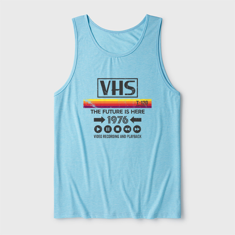 VHS The Future Ultra Soft Heather Tank