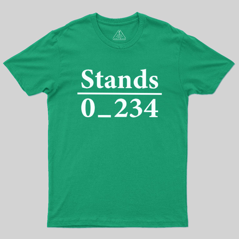 No 1 Under Stand T-shirt