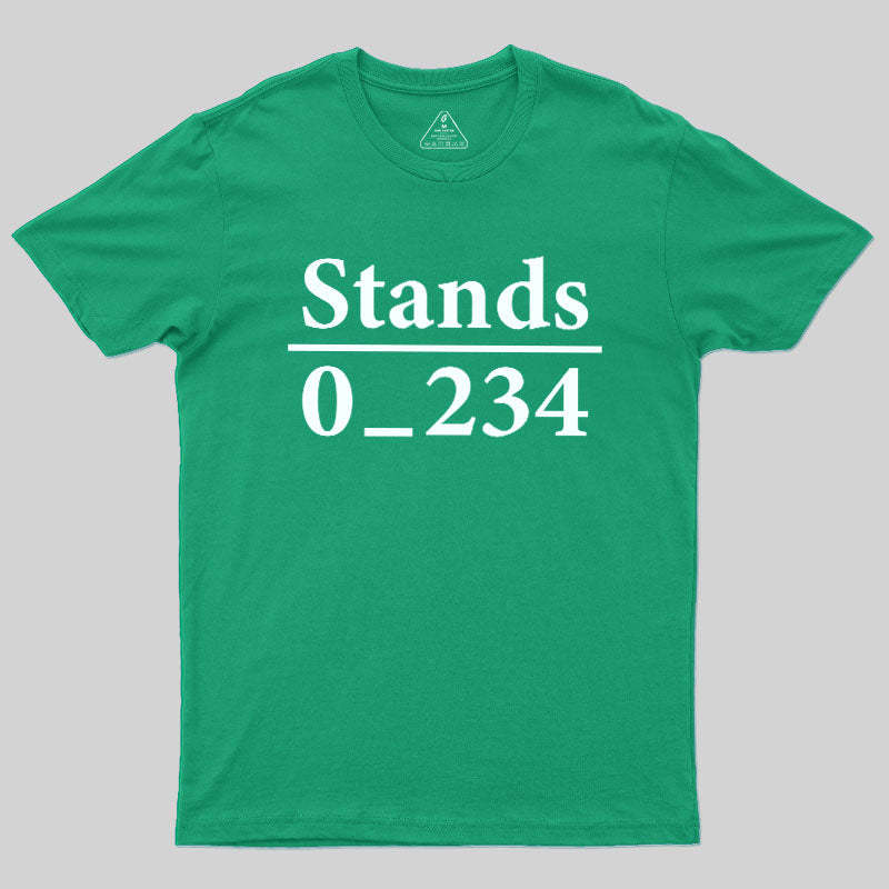 No 1 Under Stand T-shirt