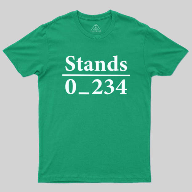 No 1 Under Stand T-shirt