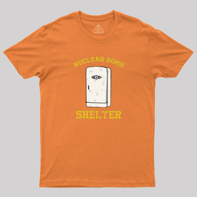 Nuclear Bomb Shelter Geek T-Shirt