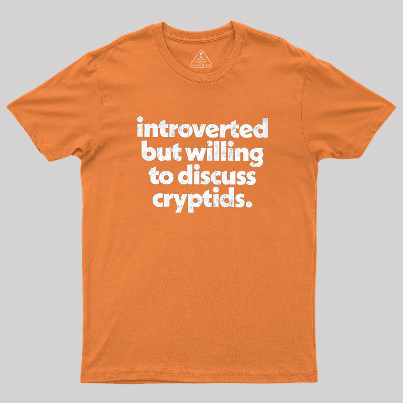 Cryptid Enthusiast Geek T-Shirt