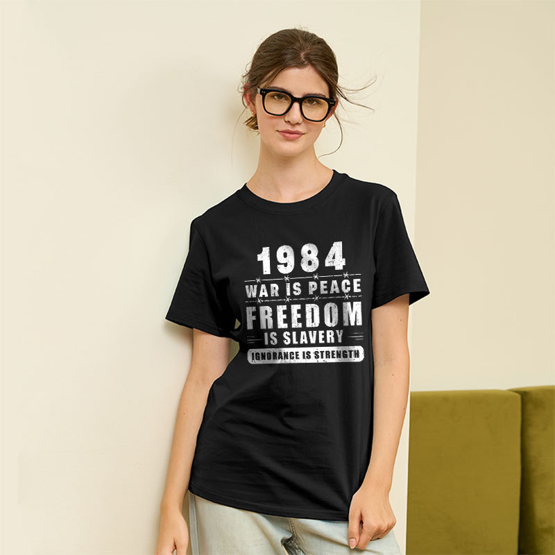 War Is Peace Freedom Geek T-Shirt