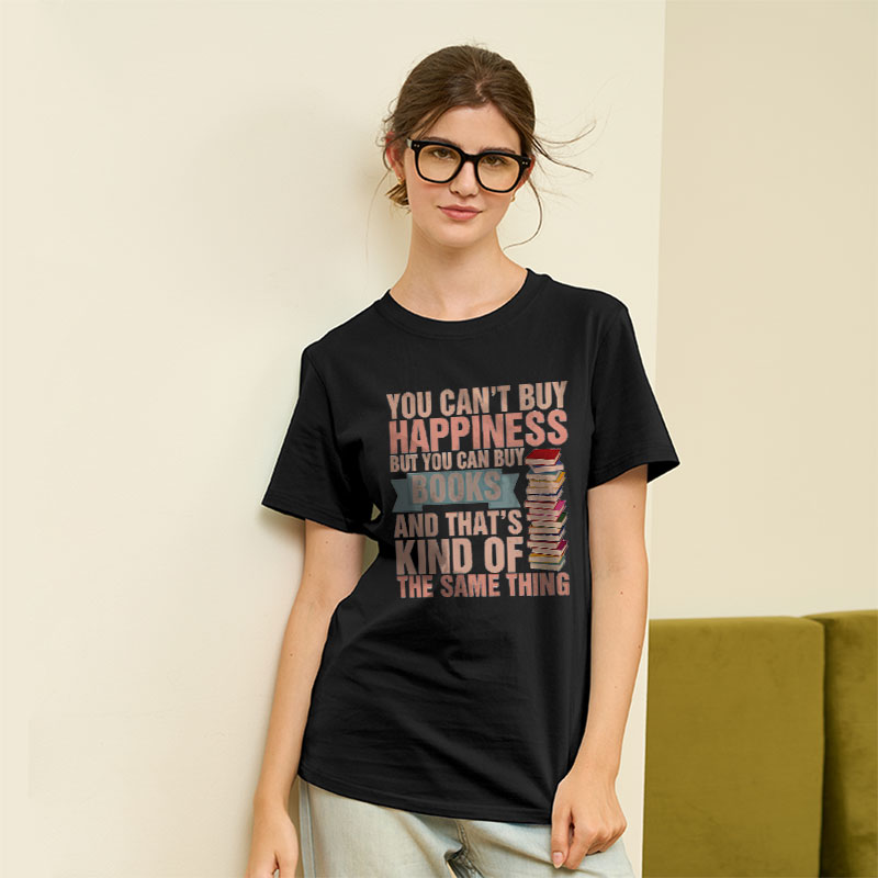 Books=Happiness Geek T-Shirt