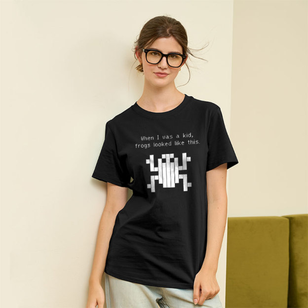 Funny 80s Arcade Game Design Geek T-Shirt