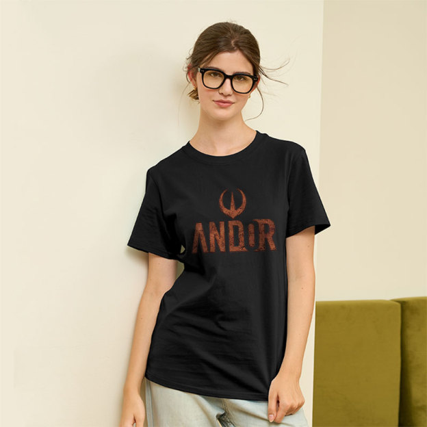 Andor Raised Logo Geek T-Shirt