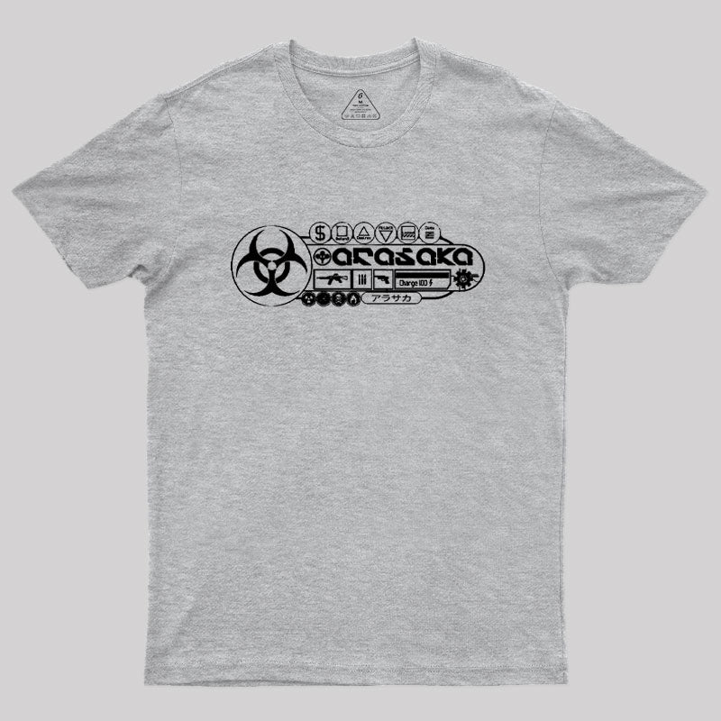 Geeksoutfit Cyberpunk - Arasaka Corp T-Shirt for Sale