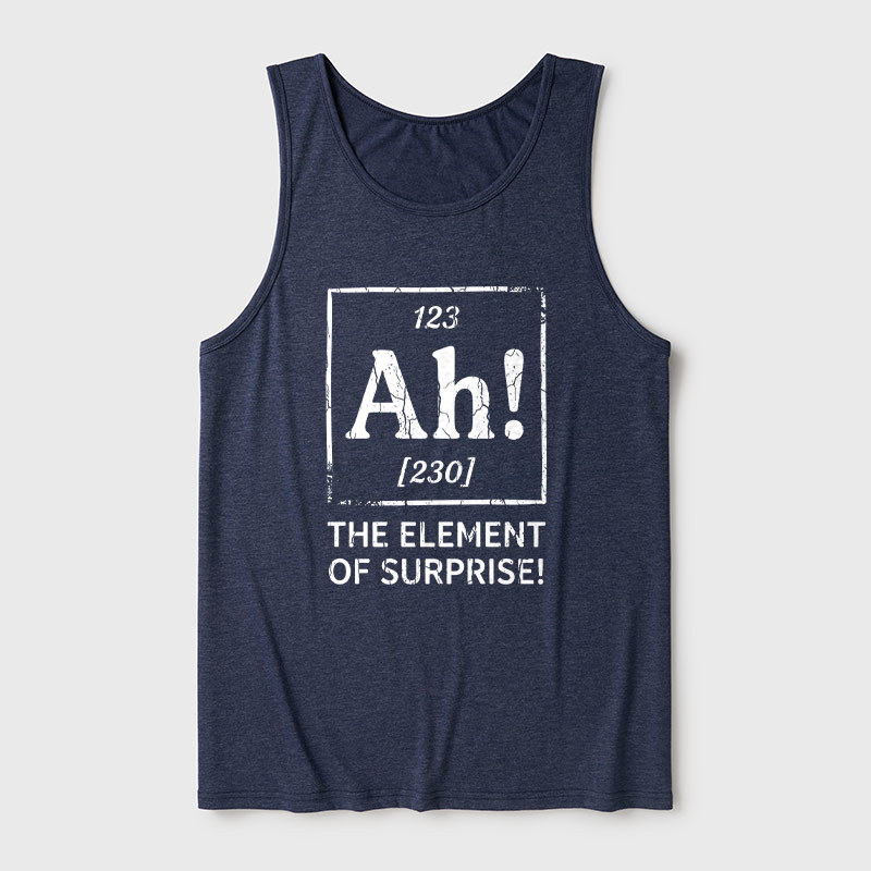 Ah! The Element Of Surprise Ultra Soft Heather Tank