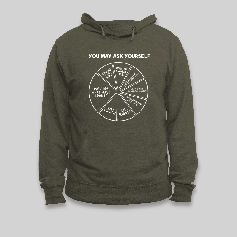 You May Ask Yourself Geek Hoodie