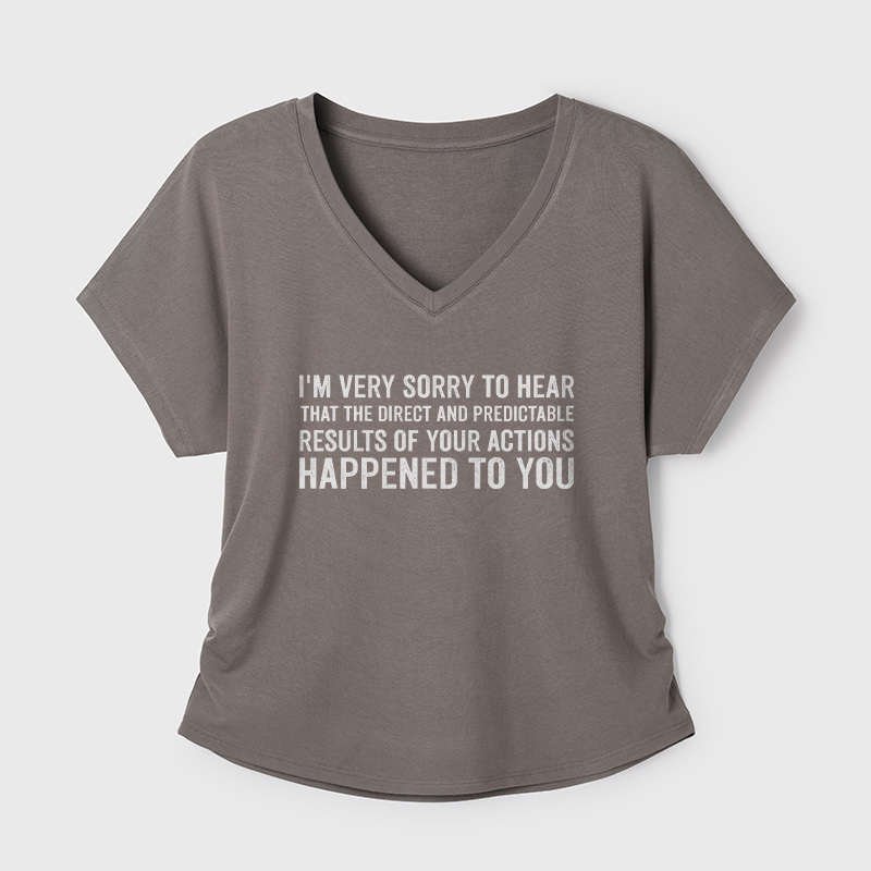 Geeksoutfit I'm Thinking Loading Women's V-Neck T-shirt for Sale