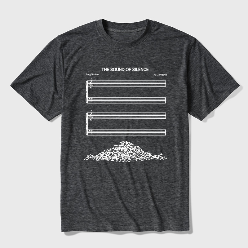 The Sound Of Silence music sheets Ultra Soft Heather Tees