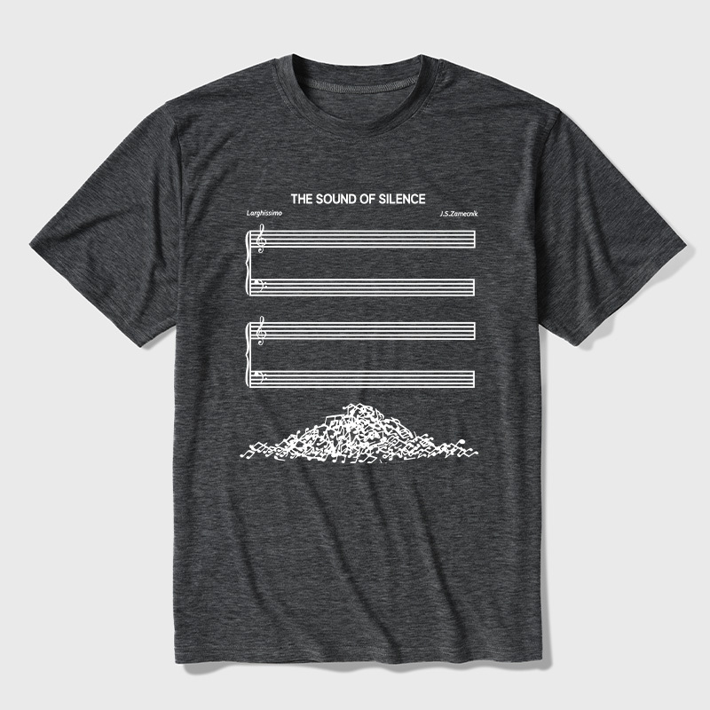 The Sound Of Silence music sheets Ultra Soft Heather Tees