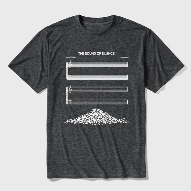 The Sound Of Silence music sheets Ultra Soft Heather Tees