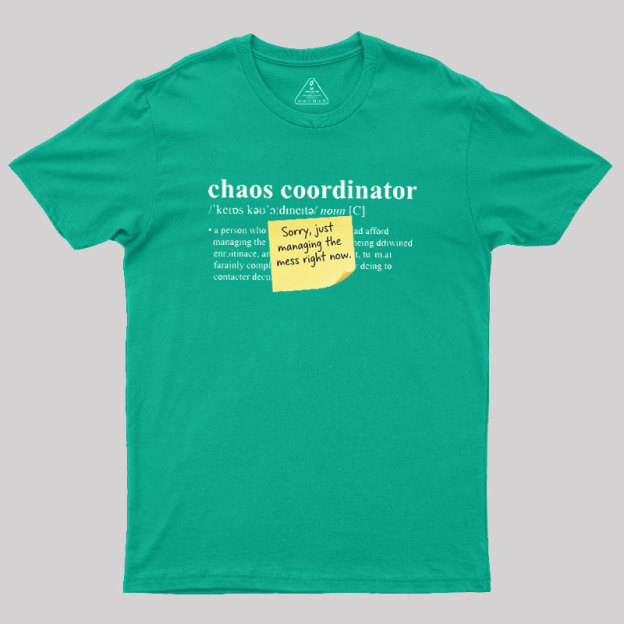 Master of ChaosGeek T-Shirt