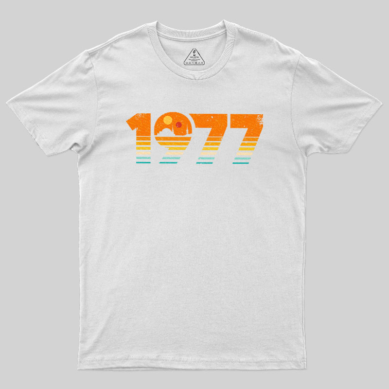 Retro 1977 Geek T-Shirt