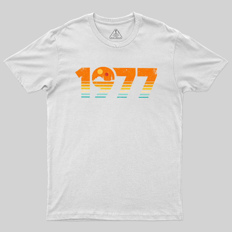 Retro 1977 Geek T-Shirt