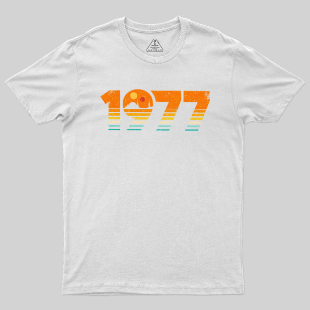 Retro 1977 Geek T-Shirt