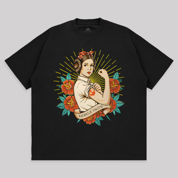 Rebels Unite Unisex Oversized T-shirt