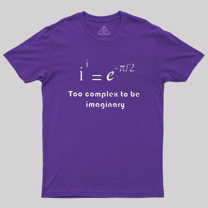Too Complex To Be Imaginary Geek T-Shirt